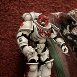 Warhammer 40K JoyToy Figure – Excellent Condition white Scar