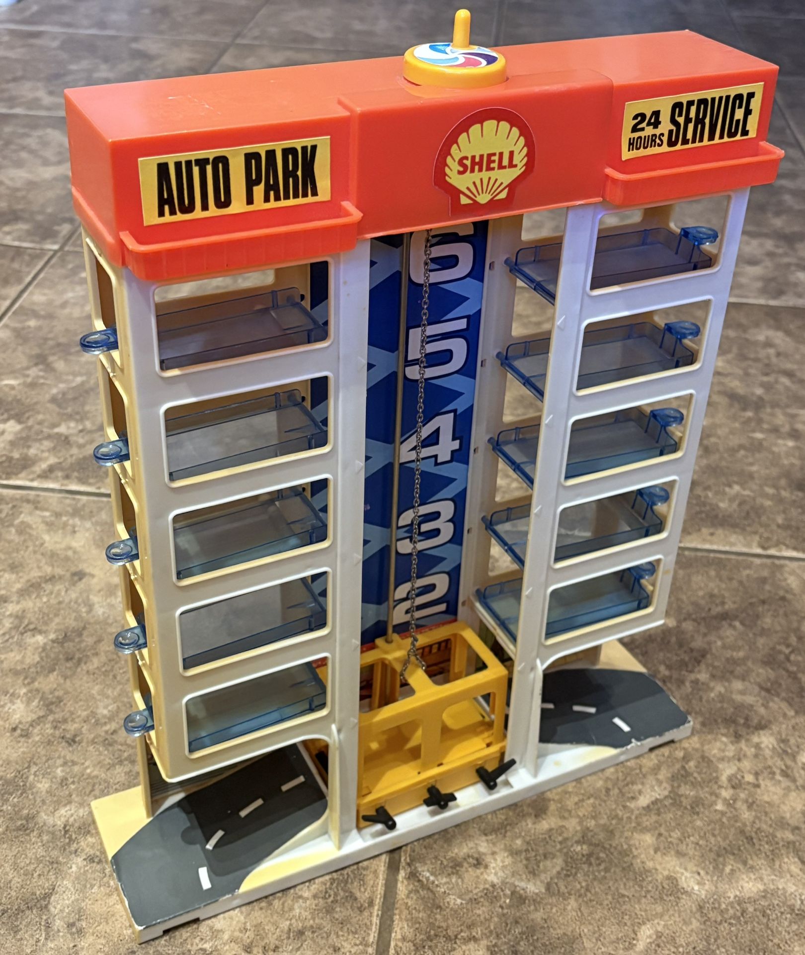 Vintage 1970’s Parking Garage Toy For Hot Wheels
