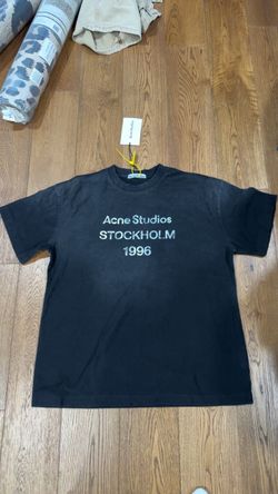 Acne studios black tee shirt ANY SIZE