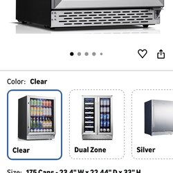 Beverage refrigerator