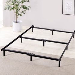 Metal Bed Frame, 7 Inch Support for Box Spring and Mattress Set