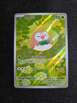Rowlet 090/088 Holo Pokémon Card