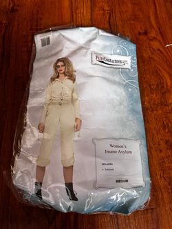 Women's Insane Asylum Halloween Costume Medium