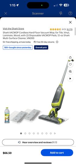 Shark vacuum