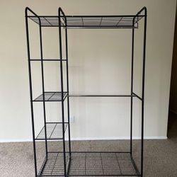 Free Standing Metal Closet