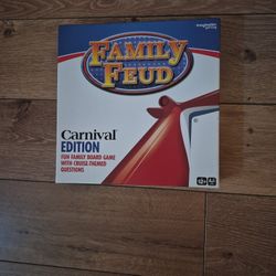 Family Fued Board Game Carnival Edition 
