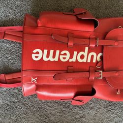 Louis Vuitton And Supreme Backpack 