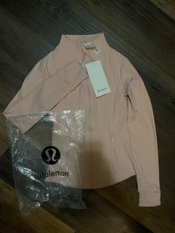 Brand New Lululemon Pink Jacket - Size 2 (NWT)