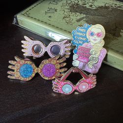 Harry Potter Luna Lovegood Enamil Pins Bulk