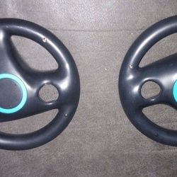 2 Nintendo Wii Wheels