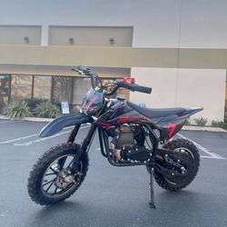 40cc Dirt Bikes, 4-Stroke with Pull Start, Rear Disc Brake, 20MPH Max Speed, Up to 132 LBS