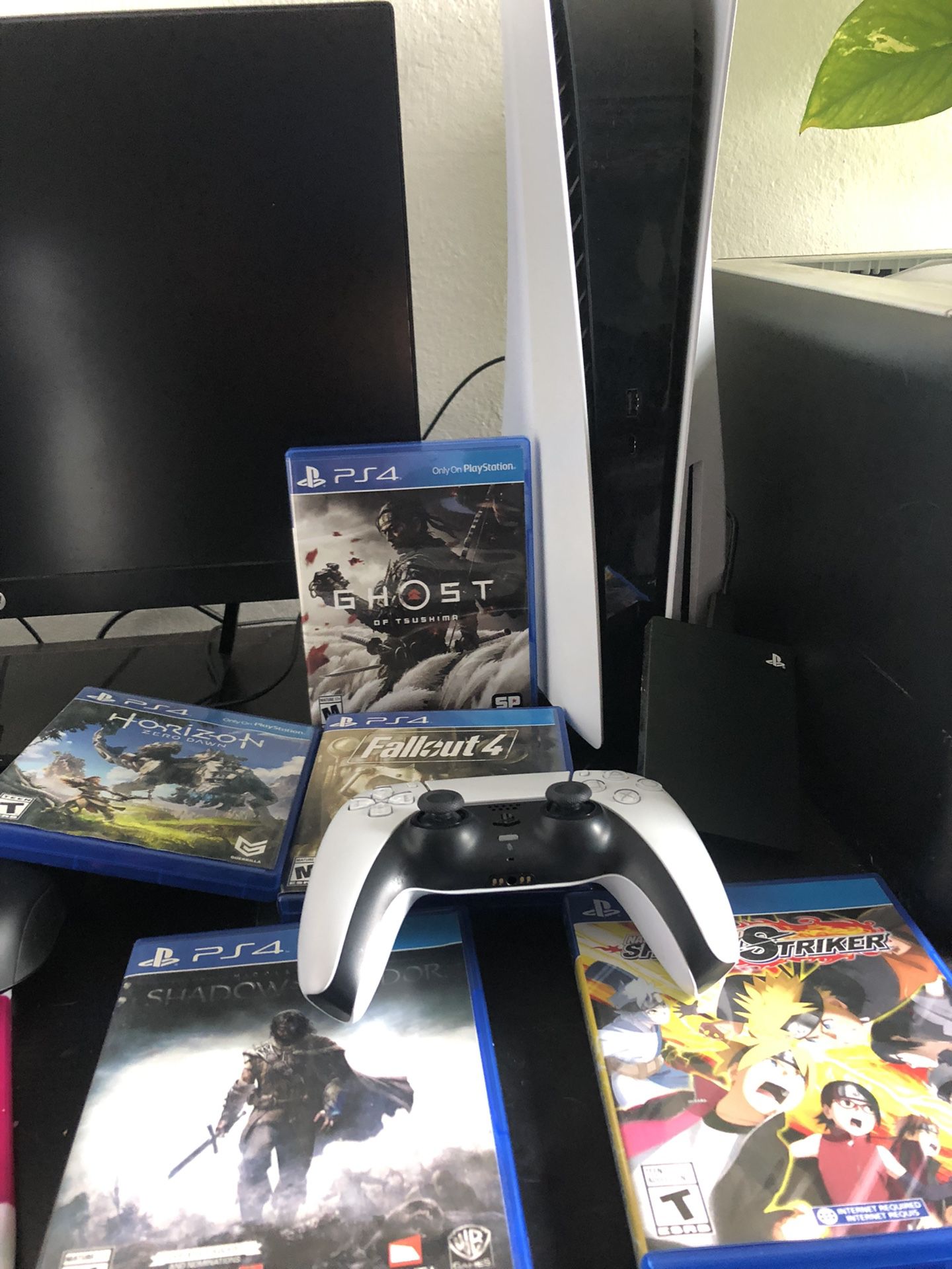 PS5 Disc Edition - Barely Used w/ 2 TB External HDD