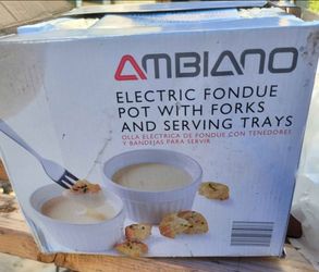 Ambiano electric fondue set