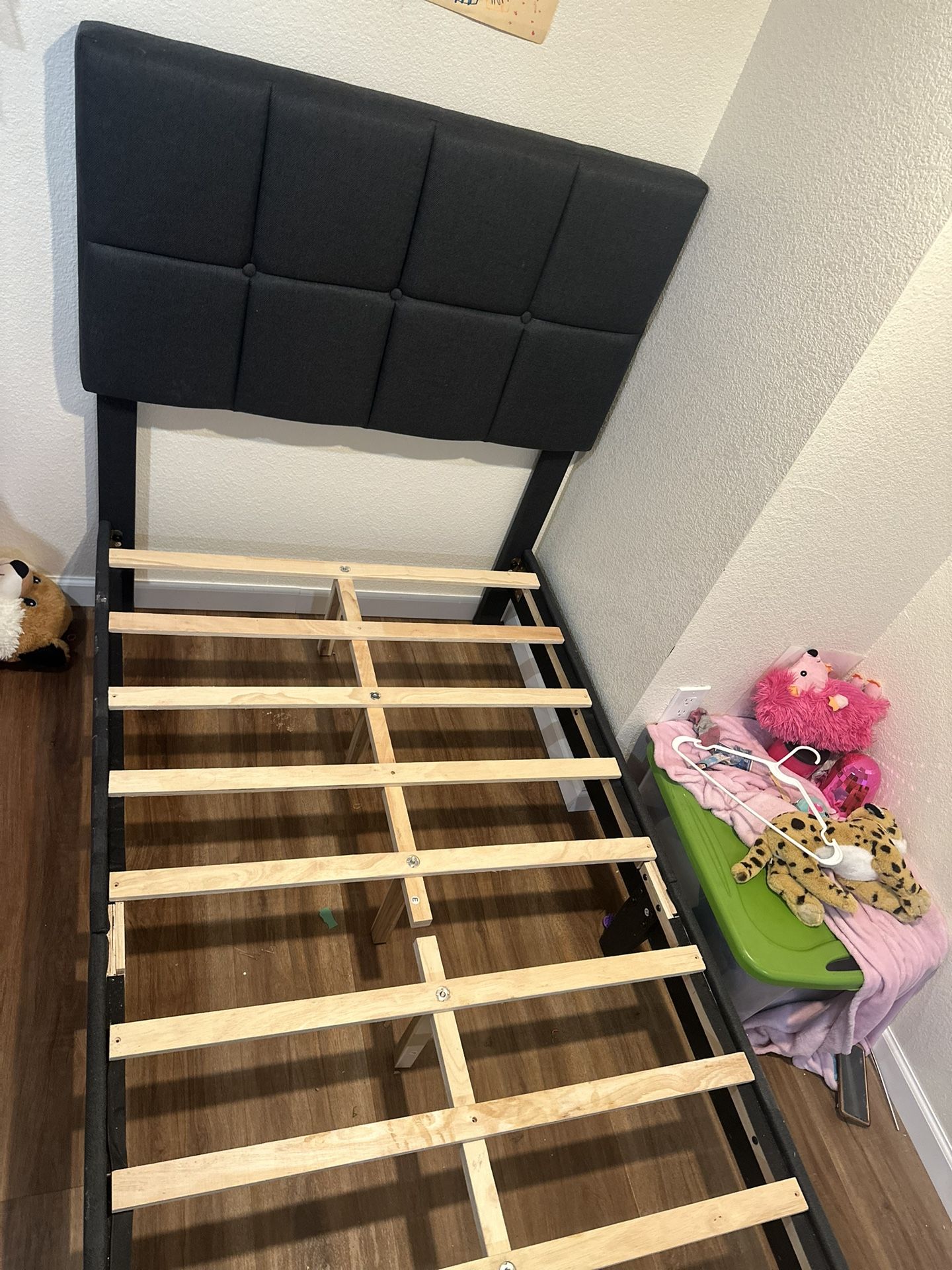 Twin Bed Frame $65