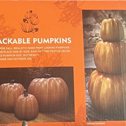 Home Depot Stackable Pumpkins 