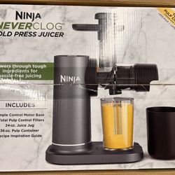 Ninja Never Clog Juicer (New)