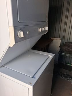 Washer and Dryer-stacked