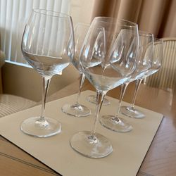 Set of 6 Bormioli Rocco Wine Glasses