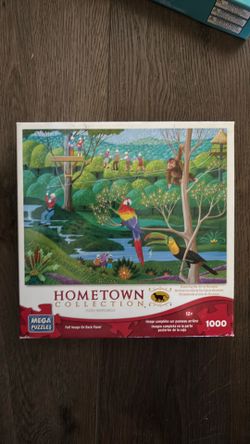 Mega Puzzles Hometown Collection 1000 Piece Jigsaw Puzzle