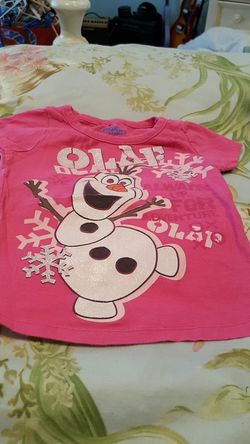 Size 4t Olaf shirt