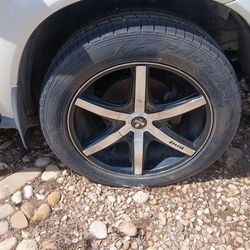 20" Dub Rio Rims and Fairly new Tires