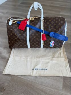 LV x NBA travel bag