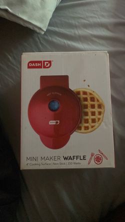 Dash mini waffle maker