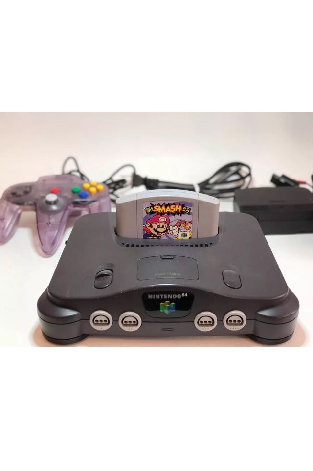 Nintendo N64 with Super Smash Bros