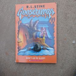 Goosebumps Book R.L. Stine "Dont Go To Sleep" 