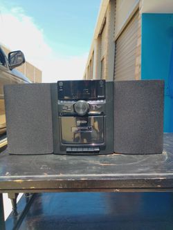 Portable stereo system