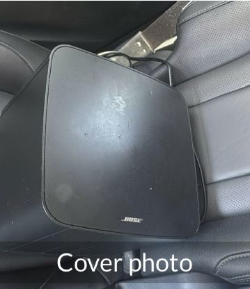 Bose Subwoofer And Soundbar