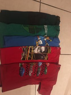 Boys M shirts