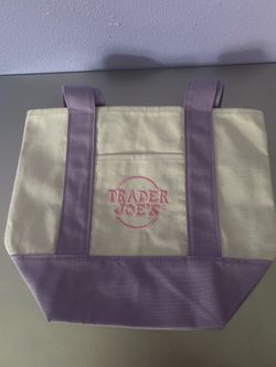 Trader Joe’s Mini Tote (purple)