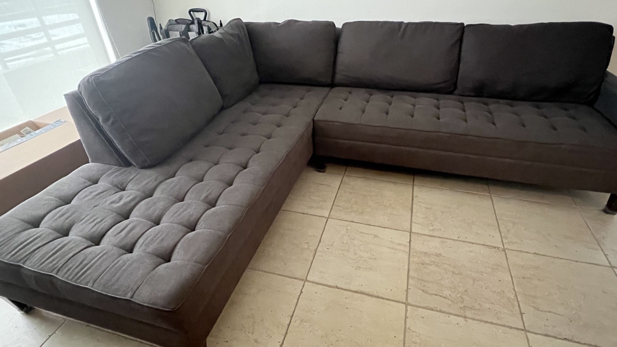 Sofa With Left Chaise Sectional
