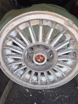 Vintage BMW Turbine Style Alloy Wheel was from my 1980 BMW 320i! MUST PICK UP NE PHILLY! $50!