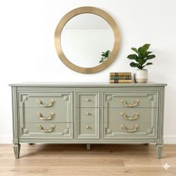 Vintage Green Dresser