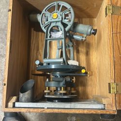 Vintage Survey Transom