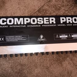 COMPOSER PRO DYNAMICS PROCESSOR