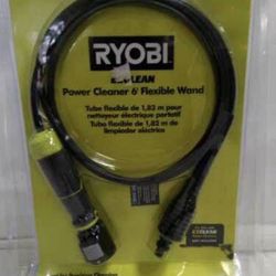 Ryobi EZClean Power Cleaner 6 ft. Flexible Wand