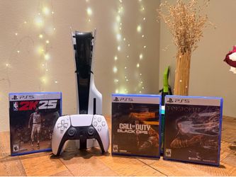 Excellent Condition Sony PlayStation 5 Latest Model 1TB + 3 Games bundle