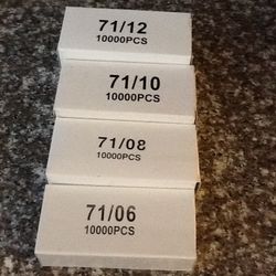 ⅜" Staples For A Series 71 Pneumatic Staple Gun