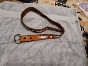 All Leather Belt