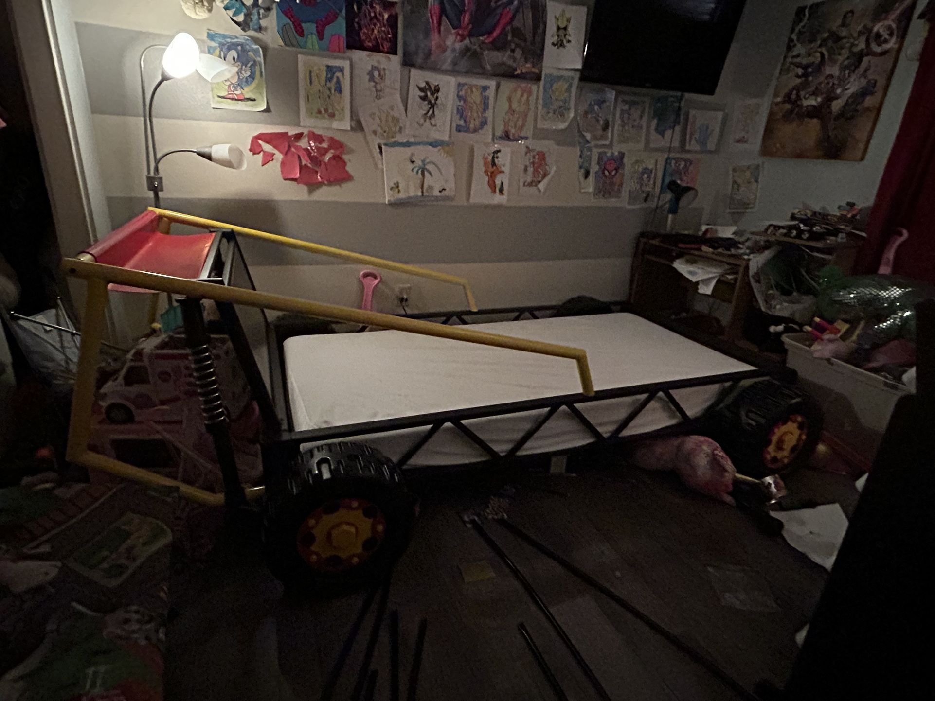 Toddler Race Car Bed