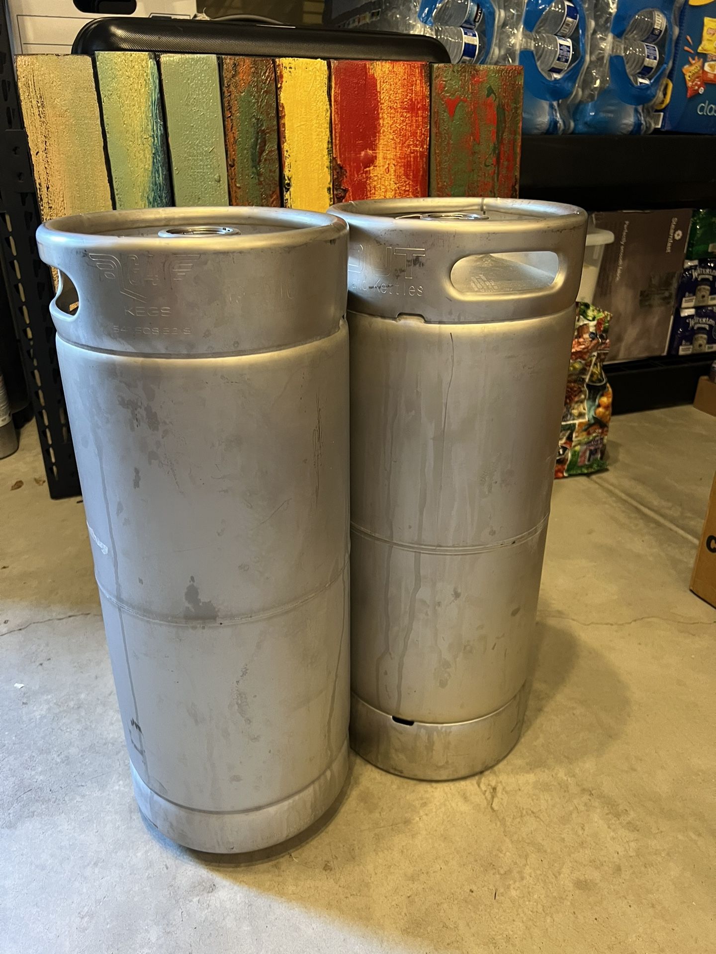 1/6 Barrel Sankey Commercial Keg - Stainless Steel - 5.25 Gallon