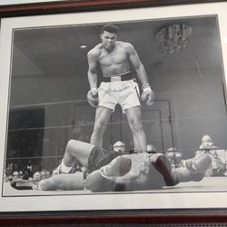 Muhammad Ali signed/ framed memorabilia