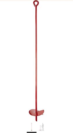 Origin Point Brands Earth Anchor, 5/8-Inch x 6-Inch x 48-Inch - 103495