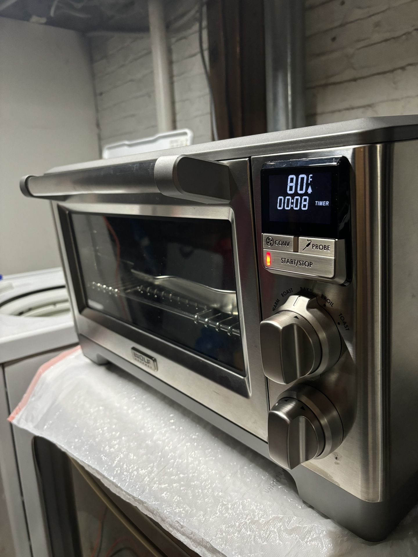 Wolf Stainless Steel Convection Counter Top WGCO120S