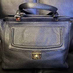 KATE SPADE BLACK THATCHER EVERETT WAY TOTE