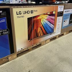 75” LG UT80 Series 4k UHD Smart Tv