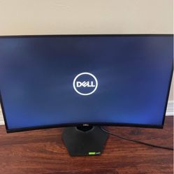 dell 27 inch curved monitor, 144hz